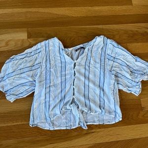 Bershka striped top